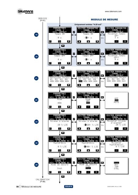 DSU816 - Dalemans Gas Detection