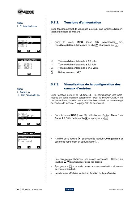 DSU816 - Dalemans Gas Detection