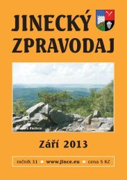 JineckÃ½ zpravodaj - zÃ¡ÅÃ­ 2013 - Jince