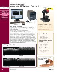 Spectral Radar OCT Systems â Page 1 of 4 - Thorlabs