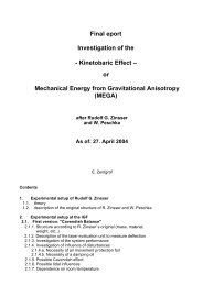 Final eport Investigation of  the - Kinetobaric Effect Ã¢â‚¬â€œ or Mechanical ...