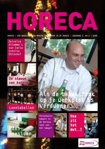 Als de tabaksrook op je werkplek is verdwenen… - FNV Horecabond