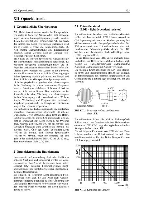 XII Optoelektronik