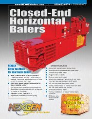 Closed-End Balers - NEXGEN Balers