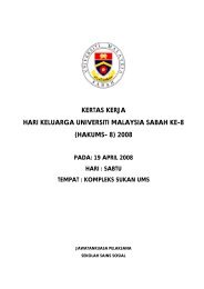 Kertas Cadangan (HAKUMS 8) - Sekolah Sains Sosial (UMS)