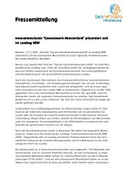 Pressemitteilung als PDF - Geonetzwerk Münsterland