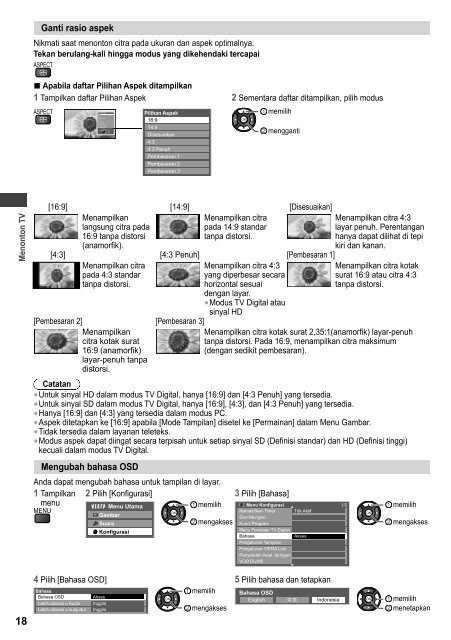 Petunjuk Pengoperasian TV LCD - KWN Indonesia