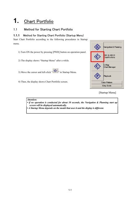 Additional Manual for Chart Installation - JRC Europe - Home