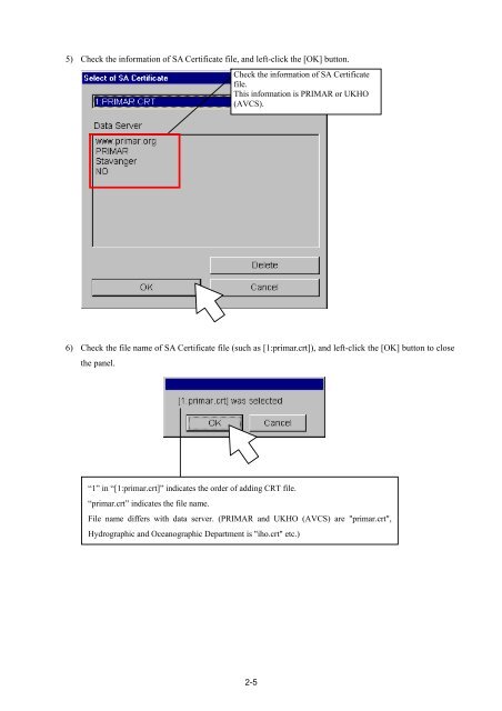 Additional Manual for Chart Installation - JRC Europe - Home