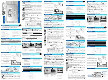 2 1 3 3 2 1 3 MILUX Chrono-thermostat ER GUIDE ... - Watts Industries