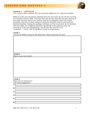 Scenario 1 Answer sheet - web