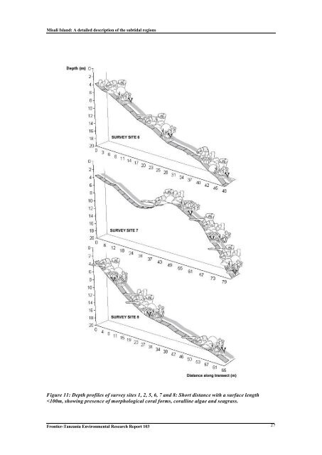 Frontier-Tanzania Environmental Research REPORT 103 Misali Island