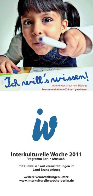 Interkulturelle Woche 2011 - Herden Studienreisen Berlin