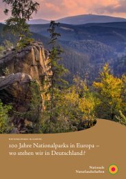 100 Jahre Nationalparks in Europa - EUROPARC Deutschland eV