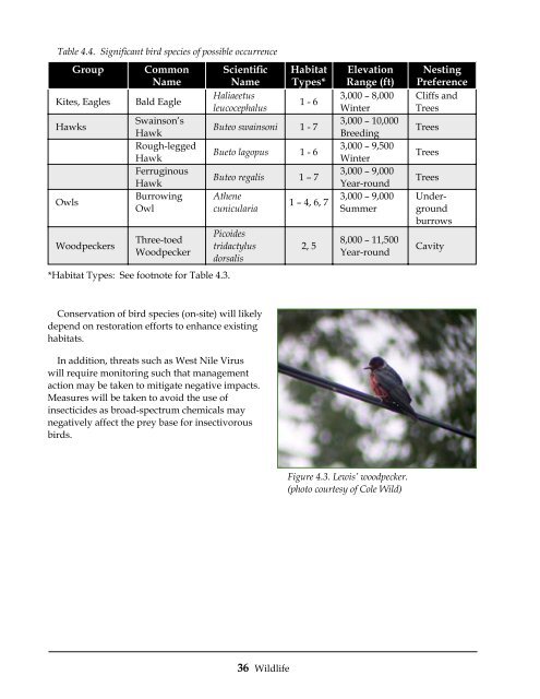 Bobcat Ridge Management Plan - City of Fort Collins, CO