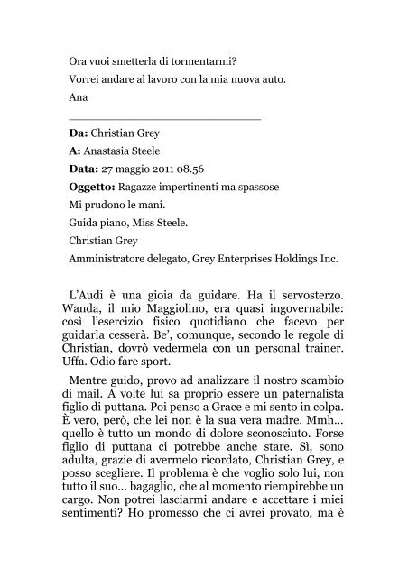 Cinquanta Sfumature Di Grigio - E. L. James