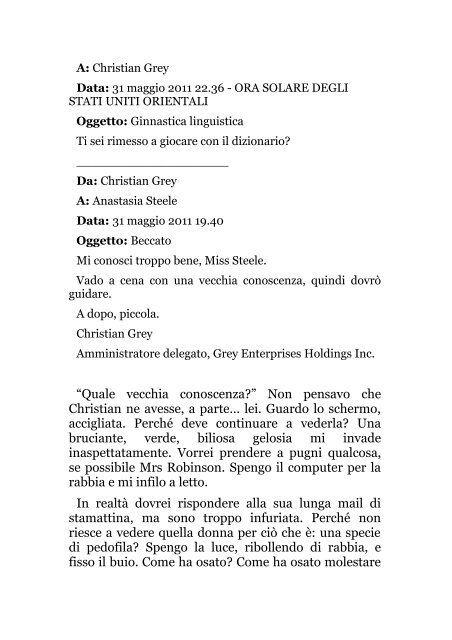 Cinquanta Sfumature Di Grigio - E. L. James