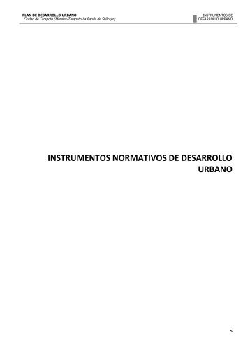 instrumento de desarrollo urbano - Mpsm.gob.pe