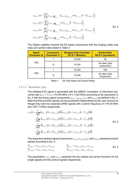 Galileo OS SIS ICD.indd - GSA - Europa