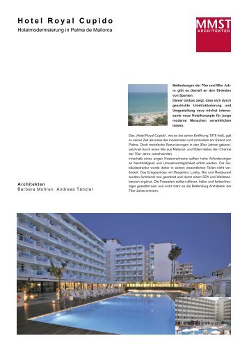 Hotelsanierung Hotel Cupido Mallorca - Stefan Scholz