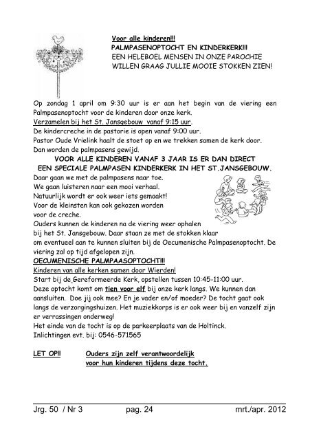 St. Jansklok 2012 no. 3 - Sint Marcellinus parochie