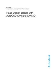 Road Design Basics with AutoCAD Civil and Civil - Engineered ...