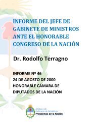 informe 46 - Jefatura de Gabinete de Ministros