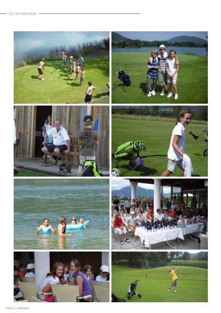 Club Magazin Ausgabe 2 2009 - Golfclub Mondsee