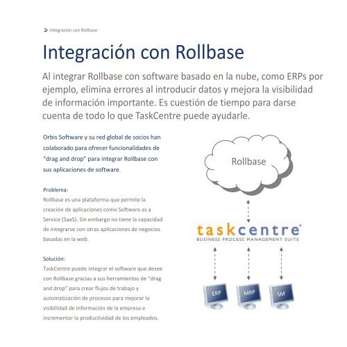 Integración con Rollbase - Orbis Software Ltd