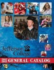 Jefferson College General Catalog 2012-2013 Welcome to ...