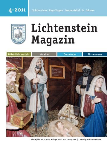 Lichtenstein Magazin - HGW Lichtenstein