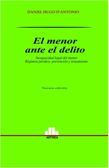 El Menor ante el Delito - Derecho Penal en la Red