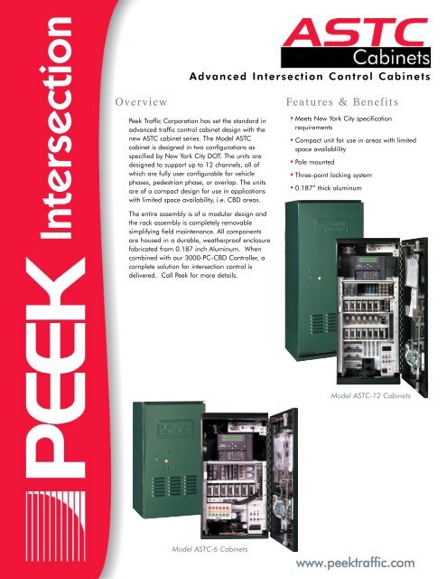 Astc Cabinets Datasheet Peek Traffic