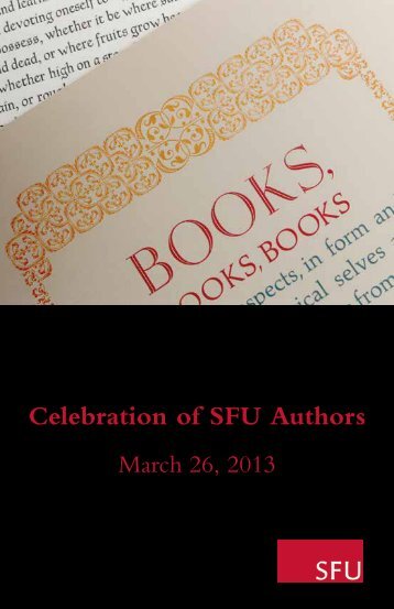 booklet - SFU Library - Simon Fraser University