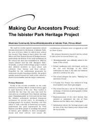 Making Our Ancestors Proud: - Dr. Stirling McDowell Foundation for ...