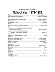 School Year 1971-1972 - Whiffyskunk.com