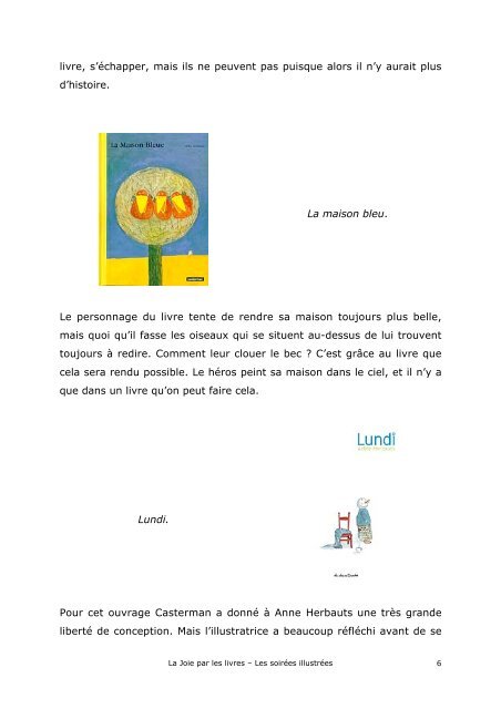 Compte-rendu - La joie par les livres