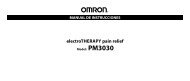 electroTHerapy pain relief - Omron Healthcare