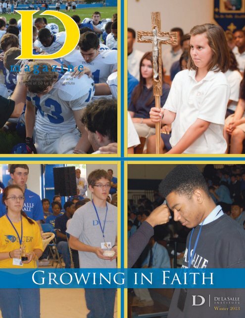 Winter 2013 Issue - De La Salle Institute