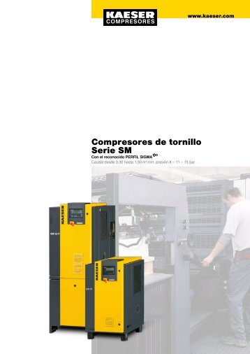 Compresores de tornillo Serie SM - Kaeser - Kaeser Kompressoren