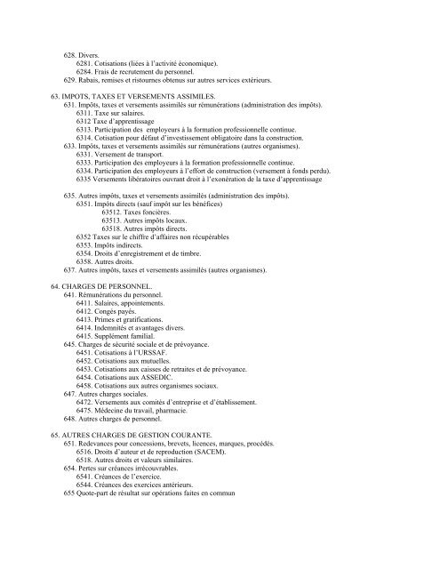 Plan comptable des associations et fondations