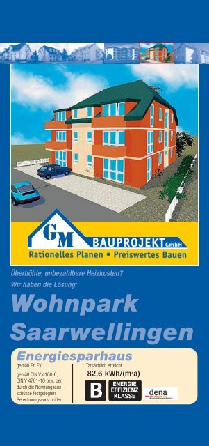 Wohnpark Saarwellingen B ENERGIE - GM-BAUPROJEKT