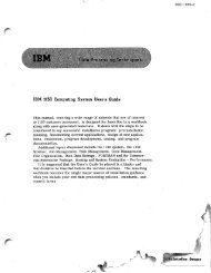 Data Processing Techniques - All about the IBM 1130 Computing ...