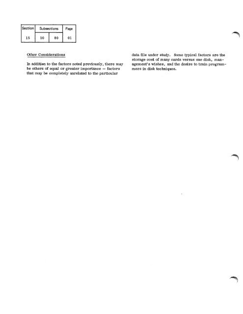 Data Processing Techniques - All about the IBM 1130 Computing ...