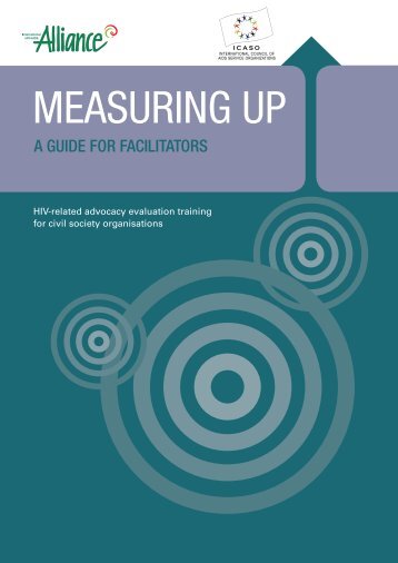 Measuring Up: Facilitators guide - Monitoring and Evaluation NEWS