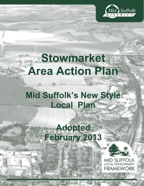 Adopted Stowmarket Area Action Plan - Mid Suffolk District Council