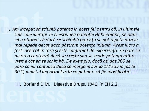 dilutii si potente - Dr. Gheorghe Jurj - Homeopatie