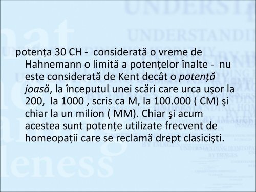 dilutii si potente - Dr. Gheorghe Jurj - Homeopatie