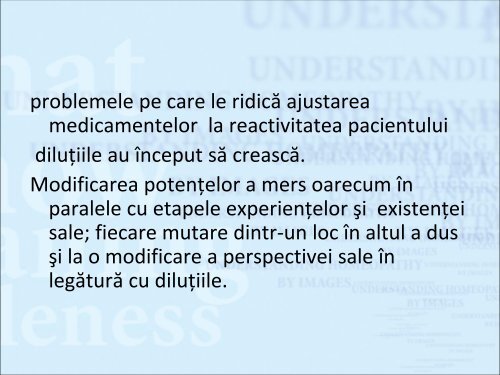 dilutii si potente - Dr. Gheorghe Jurj - Homeopatie