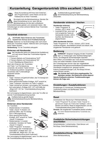 Normstahl Ultra Excellent Manual